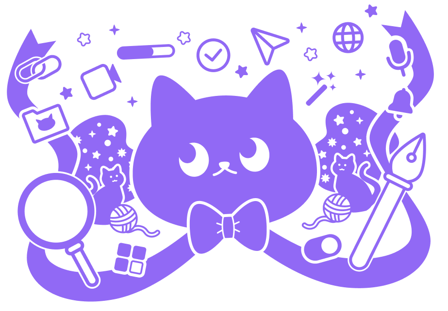 ねこねこパラダイスロゴ